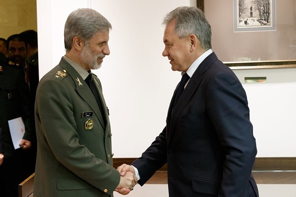 The Hatami-Shoygu meeting (Fars, April 25 2019).